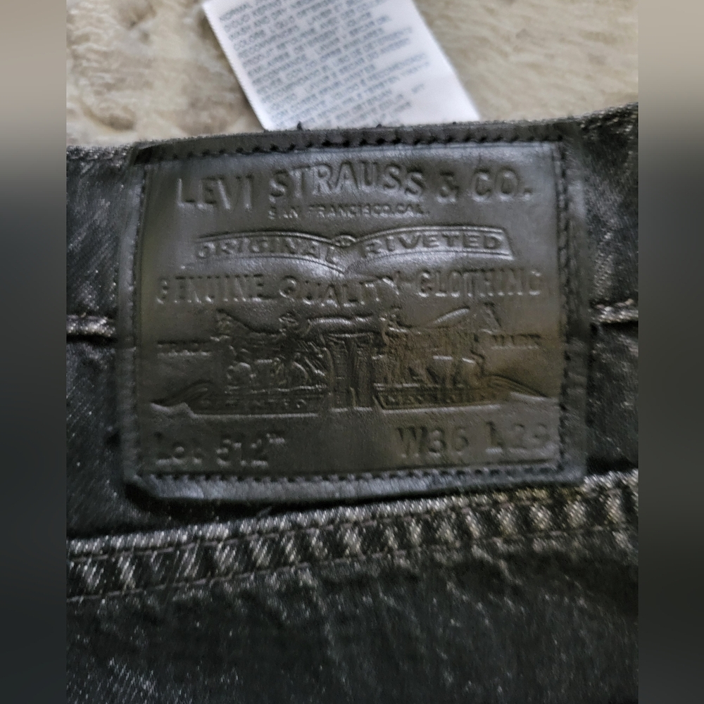 Vintage mens Levi Jeans - Picture 4 of 5